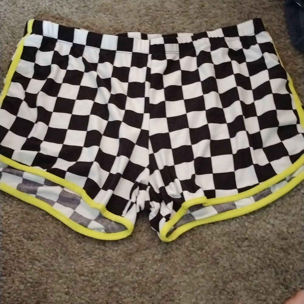 Checkered Lounge Shorts